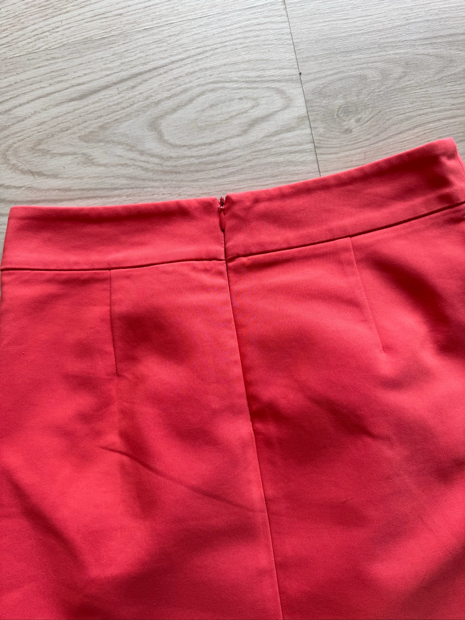 Zara coral mini skirt size 36 S – photo 6